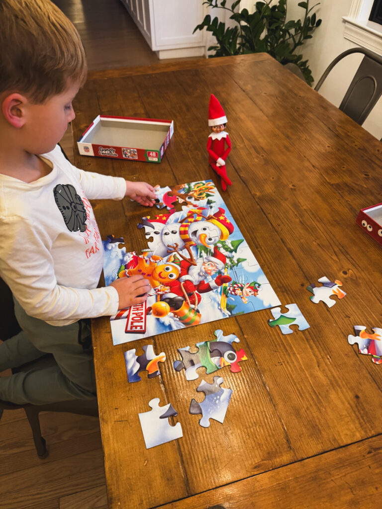holiday puzzle Have A Holly Jolly Holiday