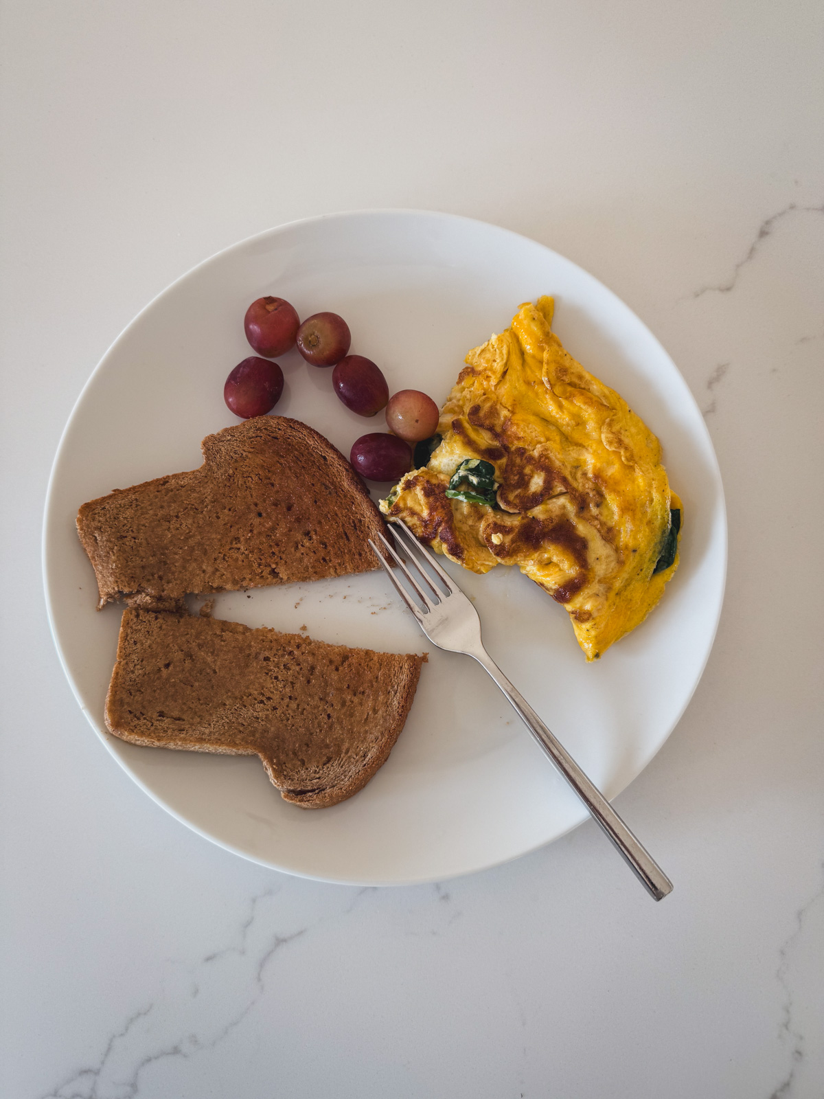 Kath Eats Blogger Kath Younger shares A Holiday Lately - top view photo of breakfast food