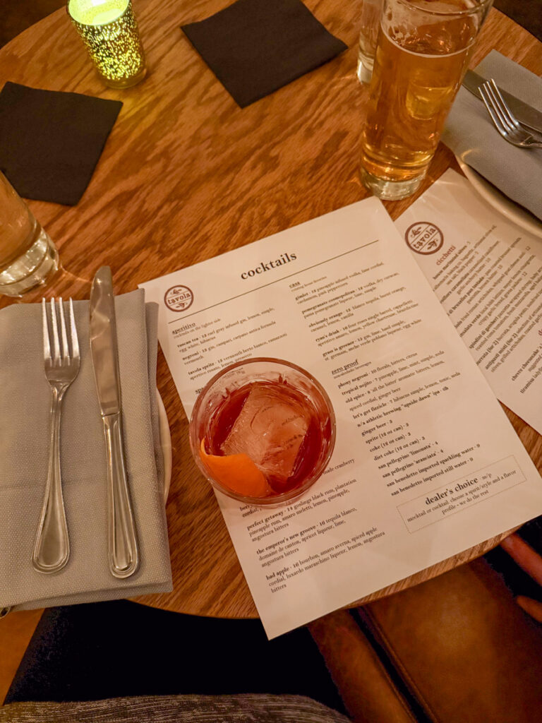 Date Night at Tavola Date Night at Tavola | 2024 Holiday Break Recap