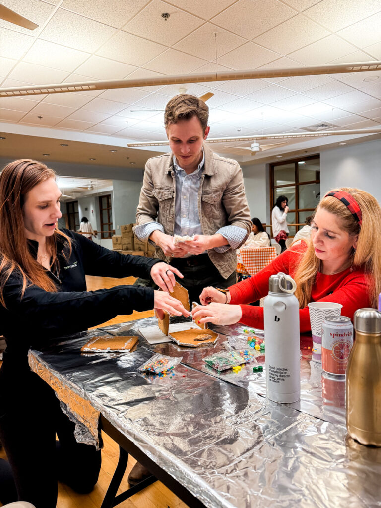 Gingerbread house making Gingerbread house making | 2024 Holiday Break Recap