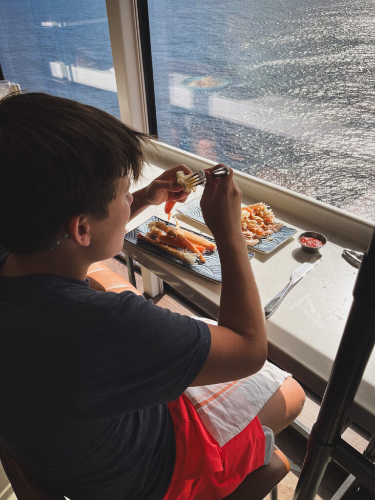 crab legs Disney Wish Food crab legs