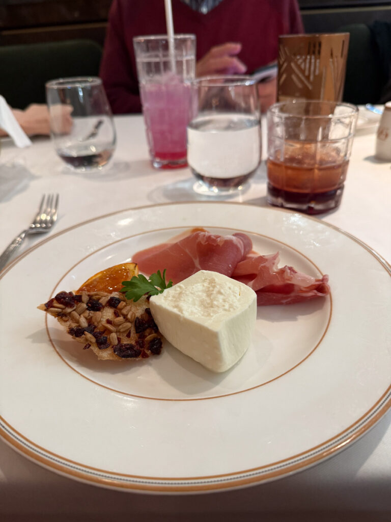Burrata and Prosciutto Burrata and Prosciutto