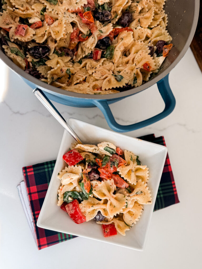 Bow-Tie Pasta Salad easy recipe Bow-Tie Pasta Salad easy recipe