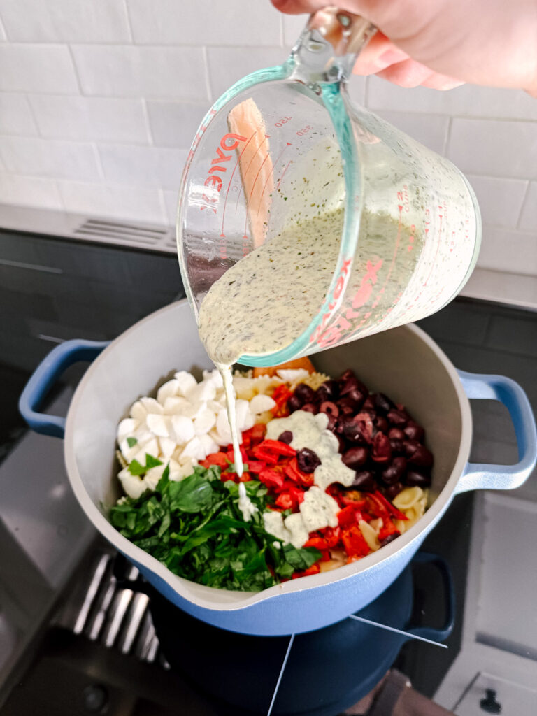 add the dressing add the dressing