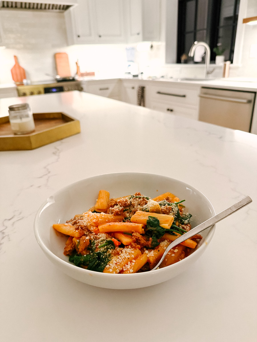 Blue Apron Sausage Penne