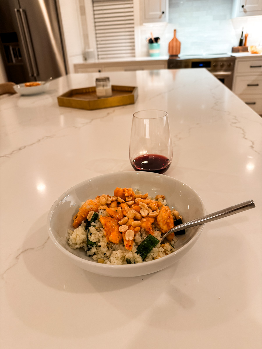 Blue Apron Bang Bang Chicken