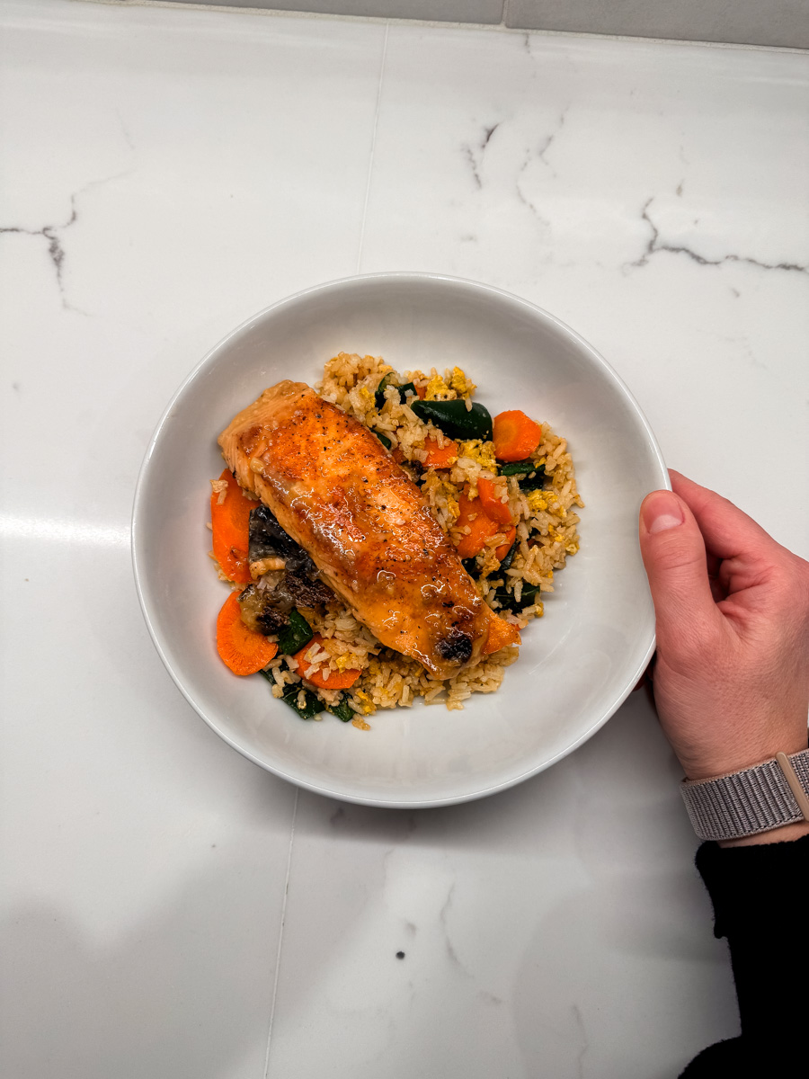 Blue Apron Miso Salmon