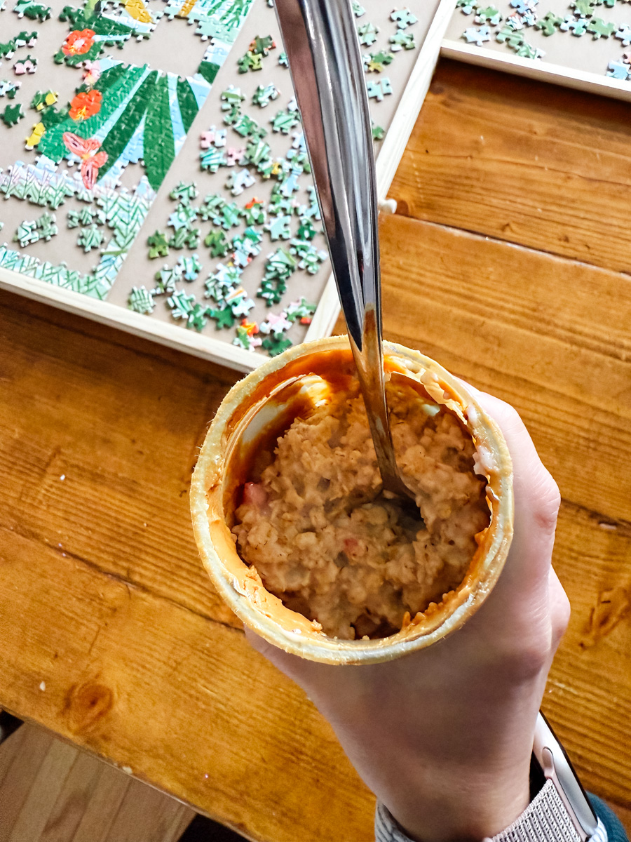 Oats in a jar! Lately February Things