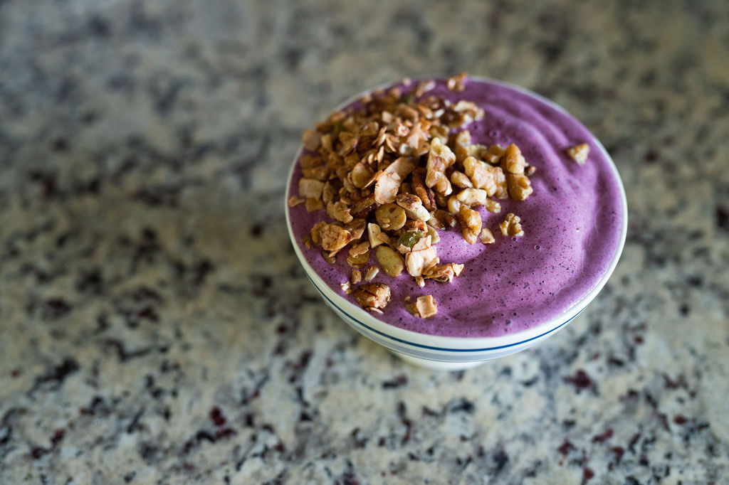 Blueberry Protein Smoothie