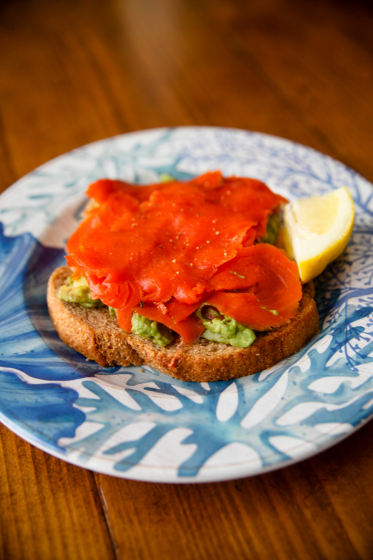 Smoked Salmon & Avocado Toast Smoked Salmon & Avocado Toast