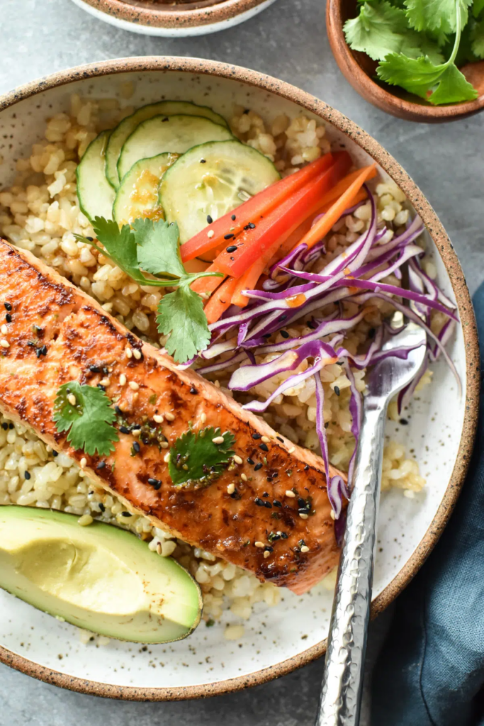 Salmon Breakfast Bowl Salmon Breakfast Bowl