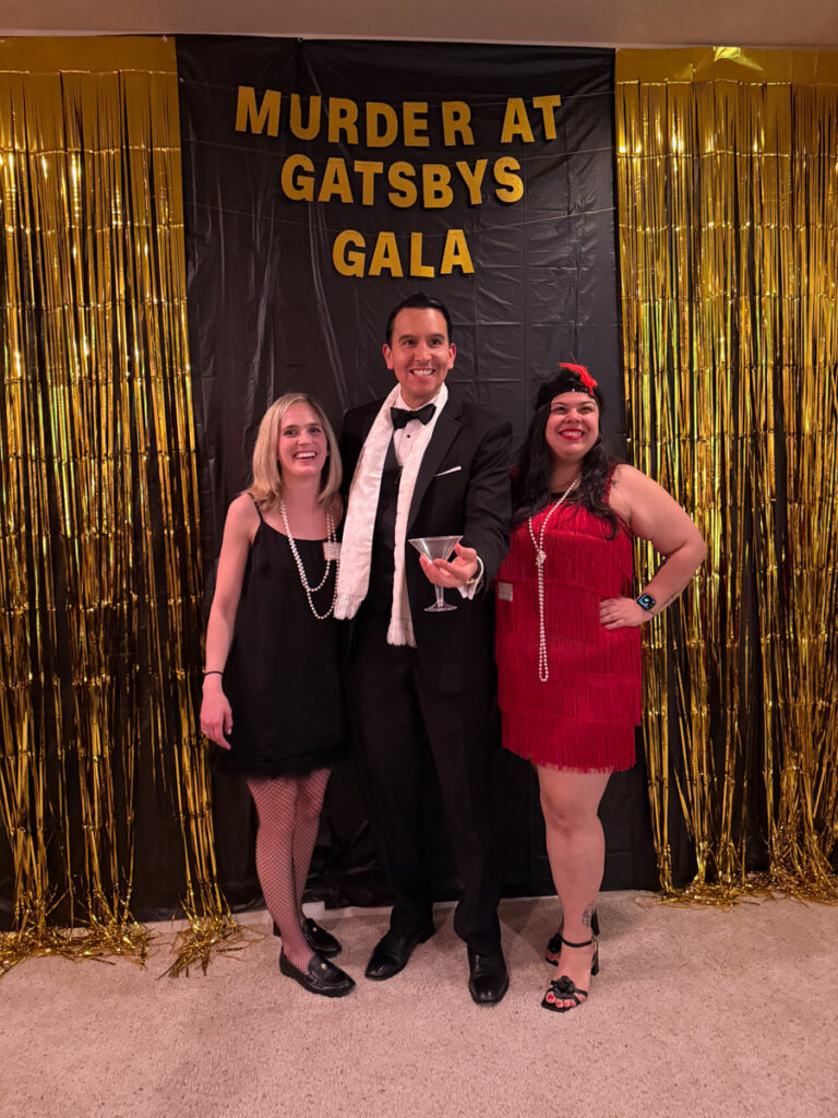 Murder at Gatsby's Gala concept Murder at Gatsby's Gala concept