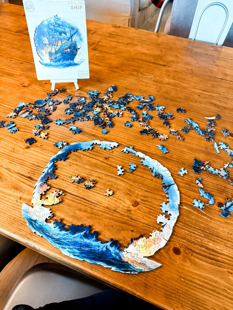 wooden puzzle again wooden puzzle again | Lately: Bubbles and Books