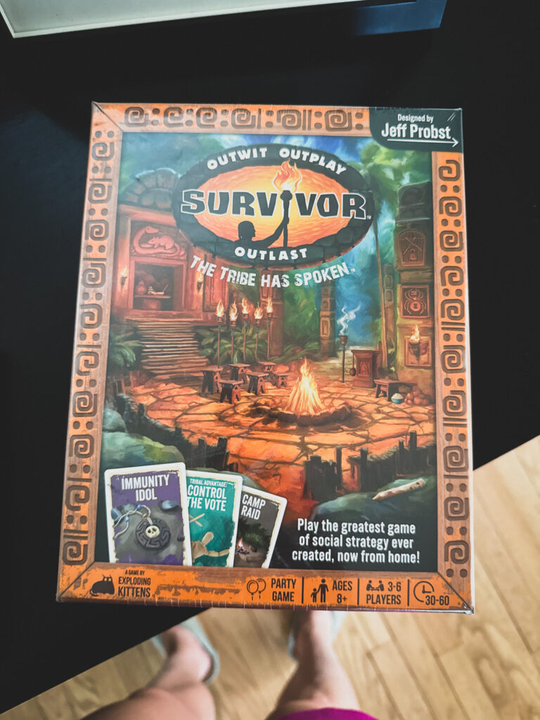 Survivor game Survivor game | Lately: Bubbles and Books