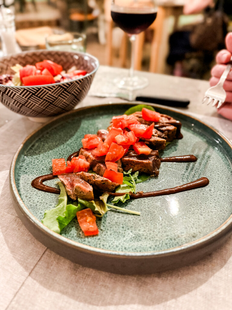tuna with tomato salad tuna with tomato salad