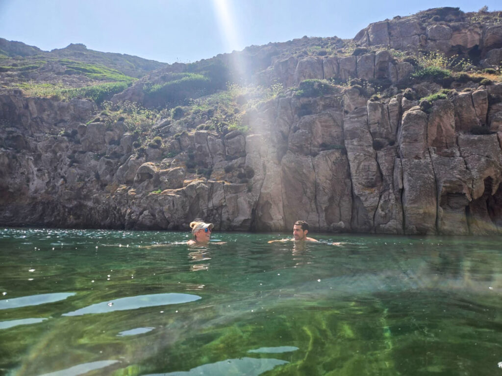 couple swimming couple swimming