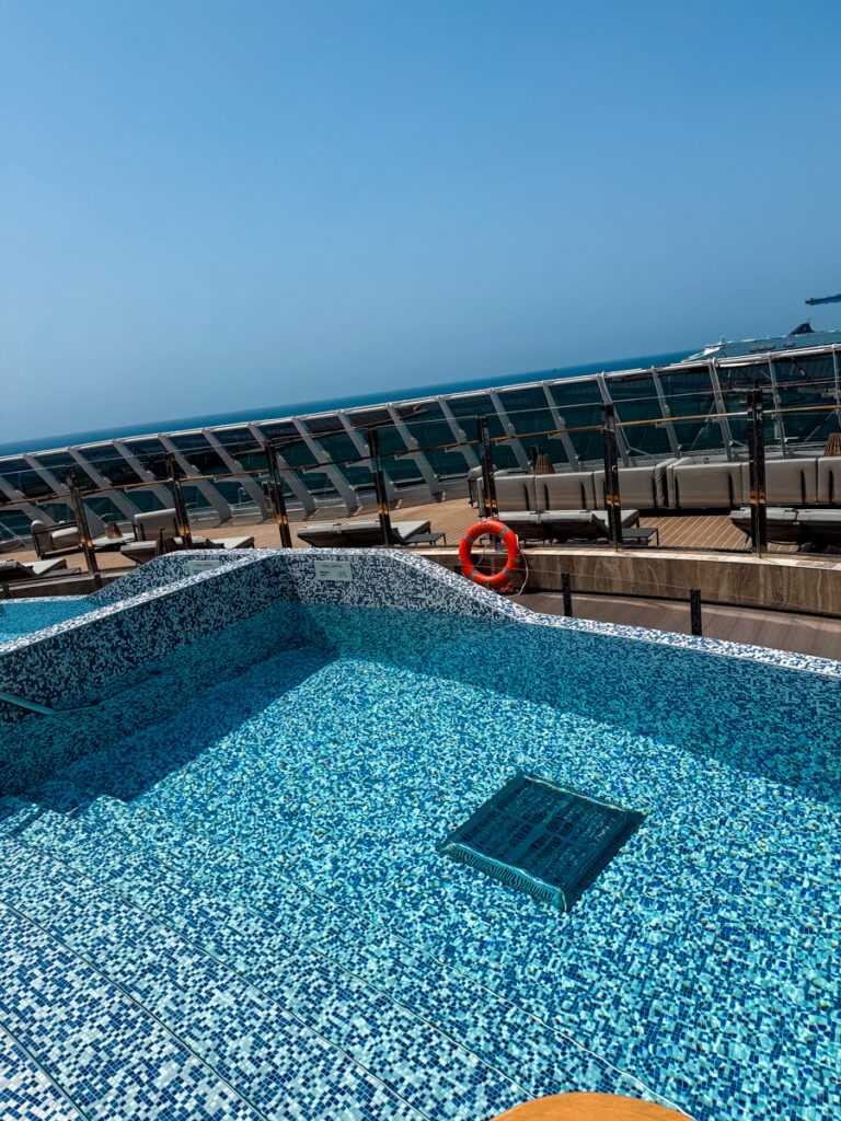 Explora II Cruise swimming pool Explora II Cruise swimming pool