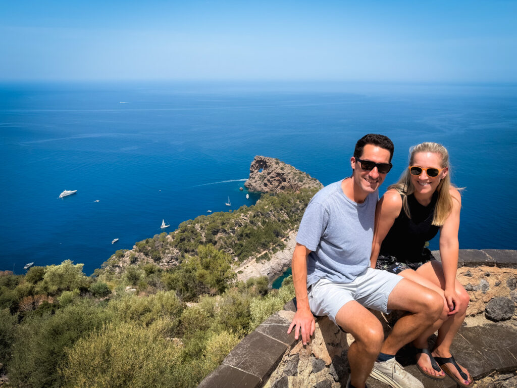 couple in Deià Mallorca Spain