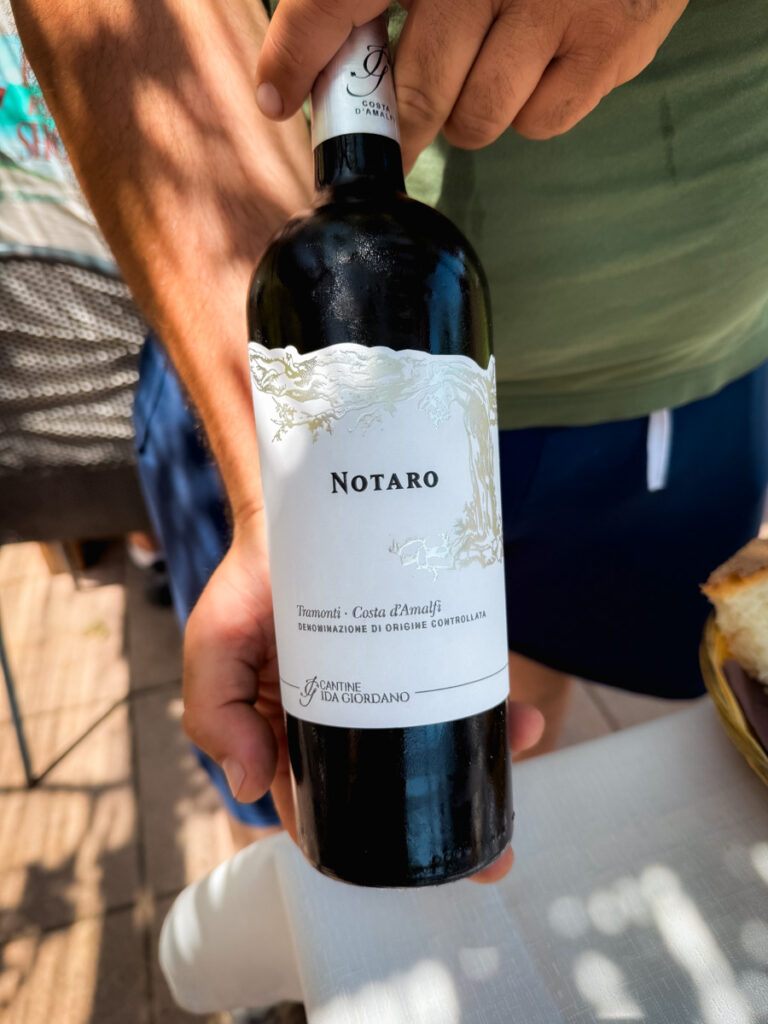 Notaro red wine Notaro red wine