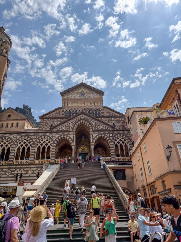 busy Amalfi Coast busy Amalfi Coast