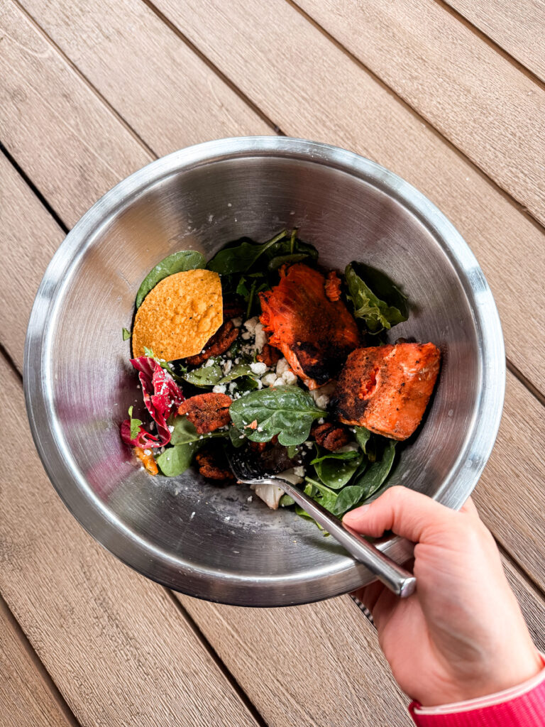 Cook Once Salmon meal