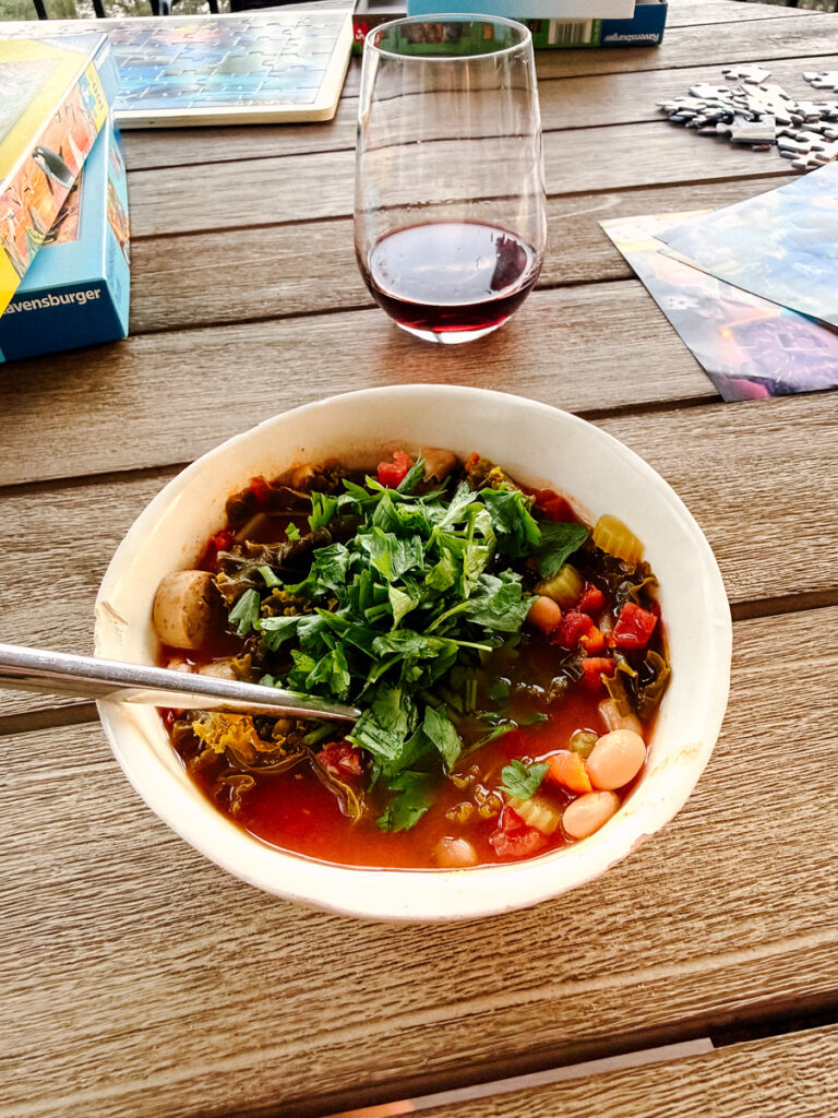 Chicken Sausage Soup