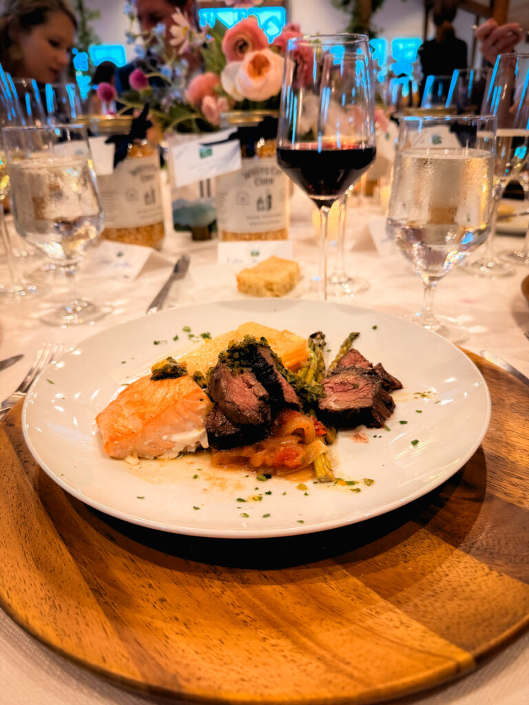 wedding reception food