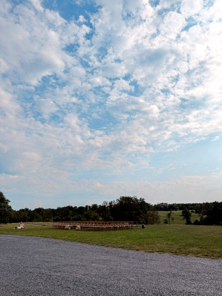 Tiffin Farm wedding event