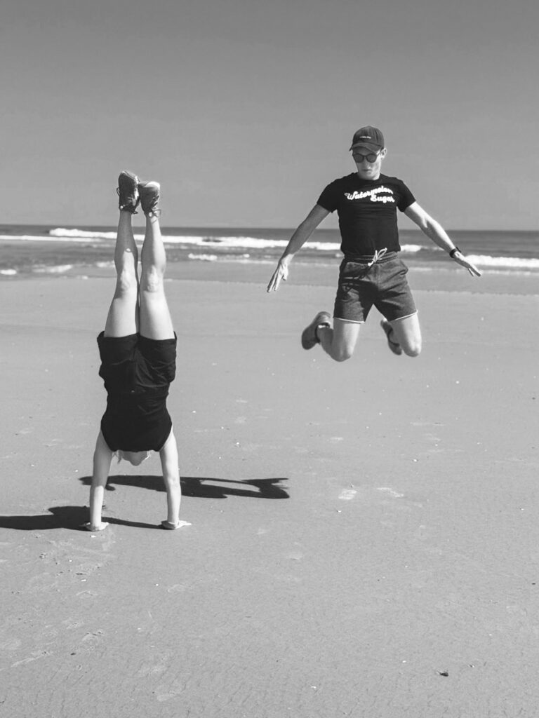 Beach playtime Beach Frolicking