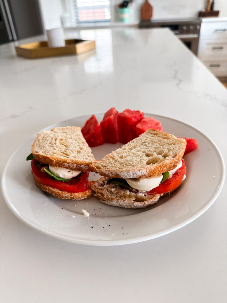 Caprese sandwich Caprese sandwich