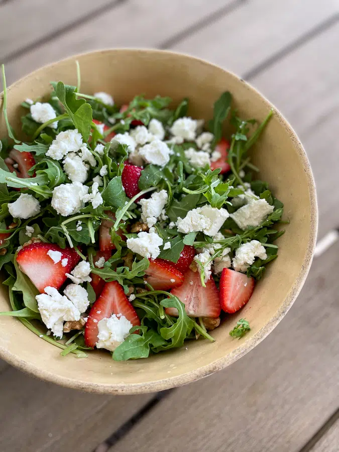 Arugula and Goat Cheese Salad Arugula and Goat Cheese Salad