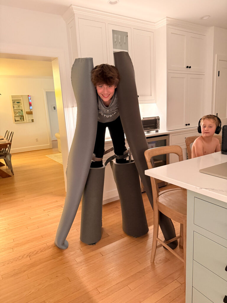 Mazen making Halloween costume 2025 Mazen making Halloween costume 2025