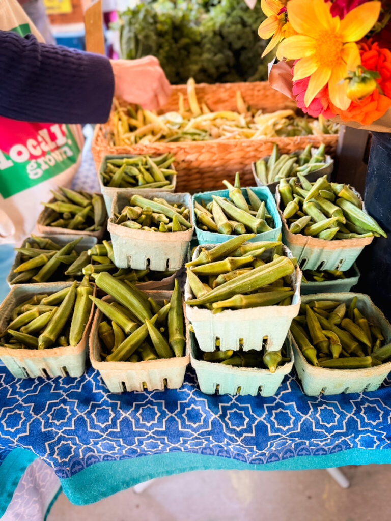 okra farmer's market | Artsy In Hillsborough