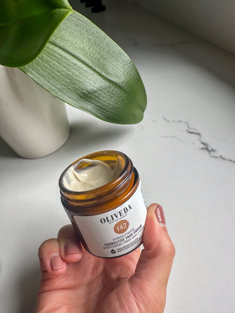 Oliveda face cream Oliveda Morning Skincare Routine