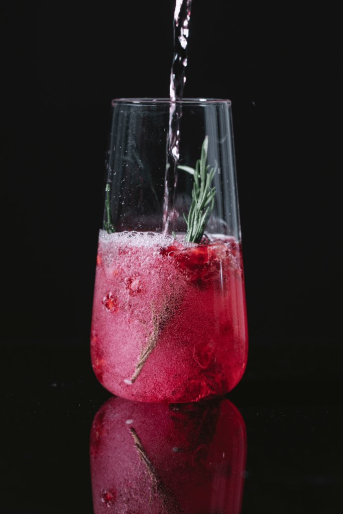 Sparkling Pomegranate Holiday Cocktail Sparkling Pomegranate Holiday Cocktail