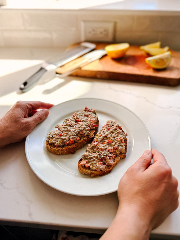 Sardines On Toast with Citrus Sardines On Toast with a Citrus Twist